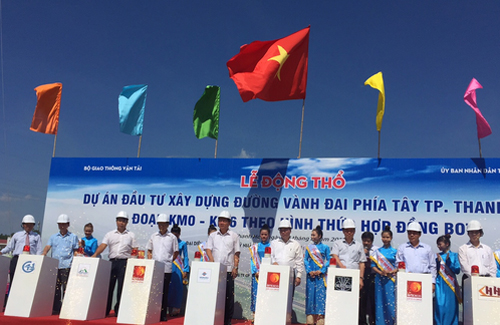 Bộ GTVT khởi công đường nối Quốc lộ 1 và 47 phía Tây TP Thanh Hóa